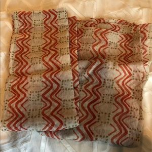 Crate & Barrel curtain panel
